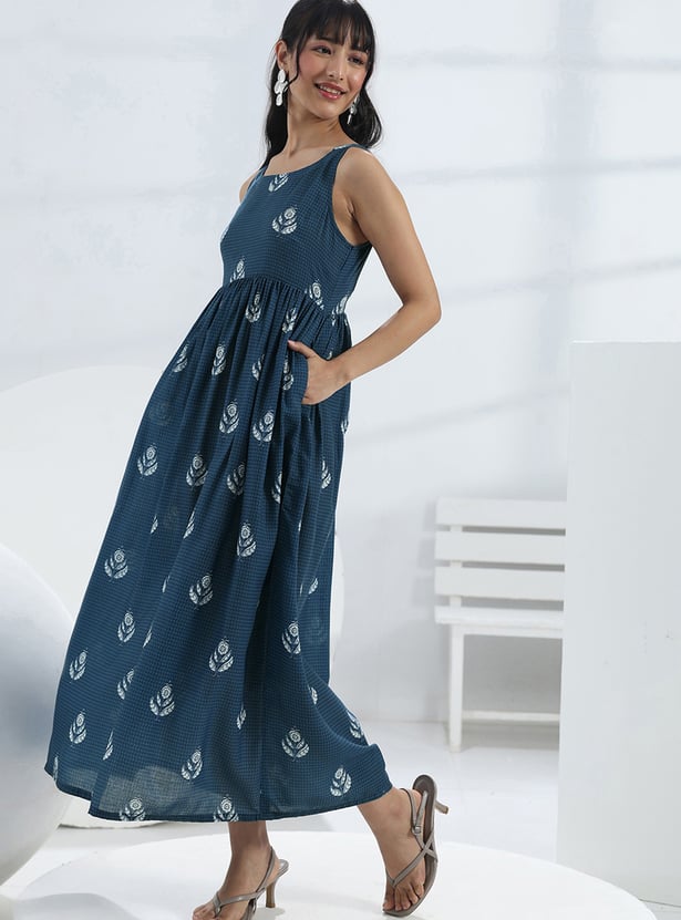 LIBAS Ethnic Motif Maxi Dress