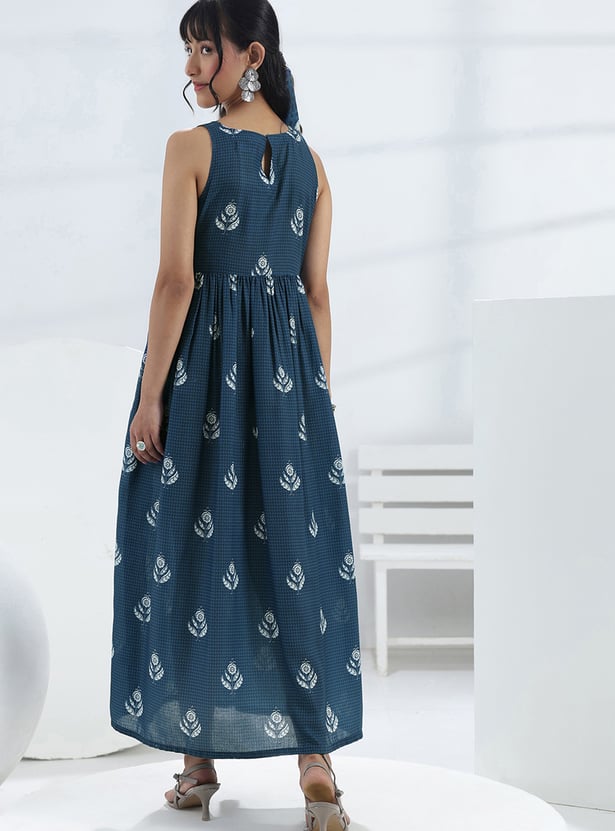 LIBAS Ethnic Motif Maxi Dress