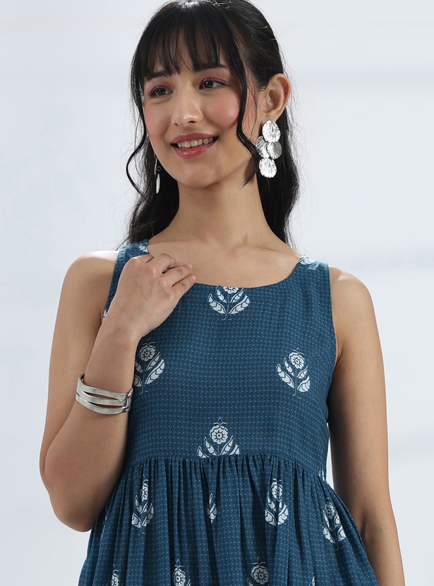 LIBAS Ethnic Motif Maxi Dress