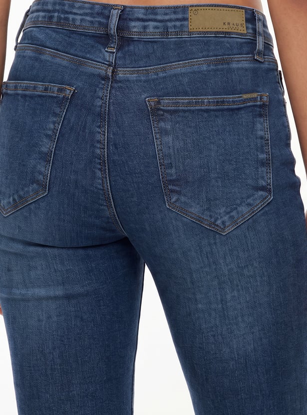 KRAUS Stonewashed Skinny Fit Jeans