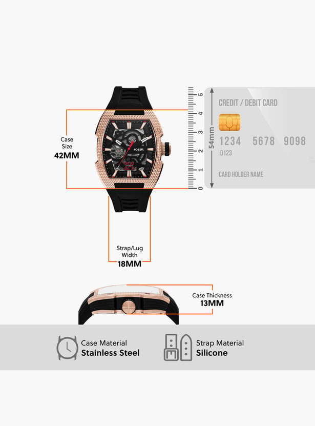 Buy FOSSIL Machine X1 Skeleton Automatic Watch - ME3283 from Fossil at ...