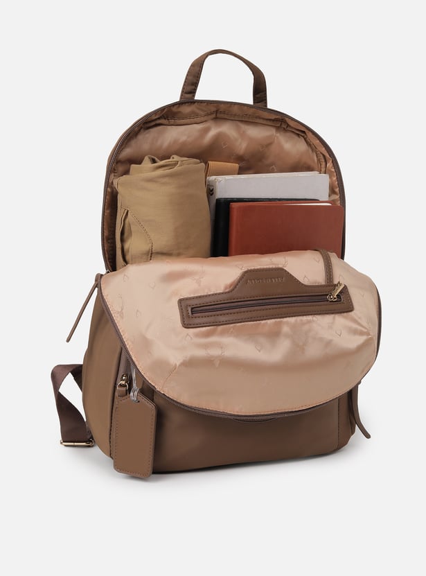 ALLEN SOLLY Multi Compartment Backpack
