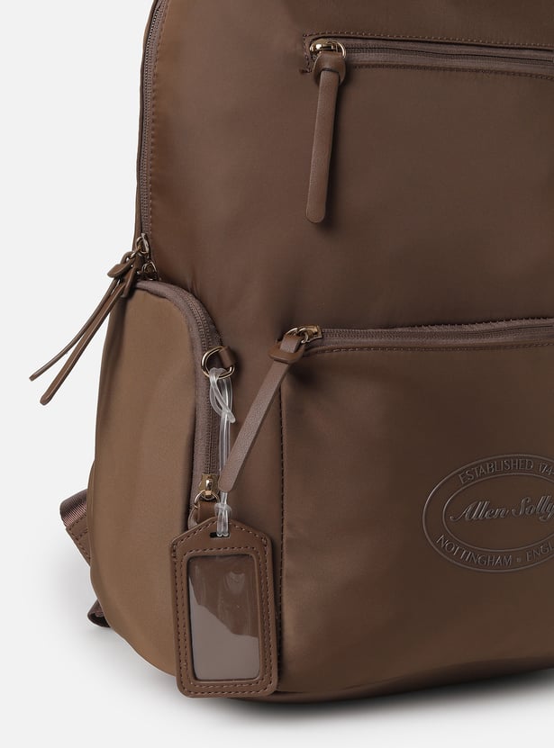 ALLEN SOLLY Multi Compartment Backpack