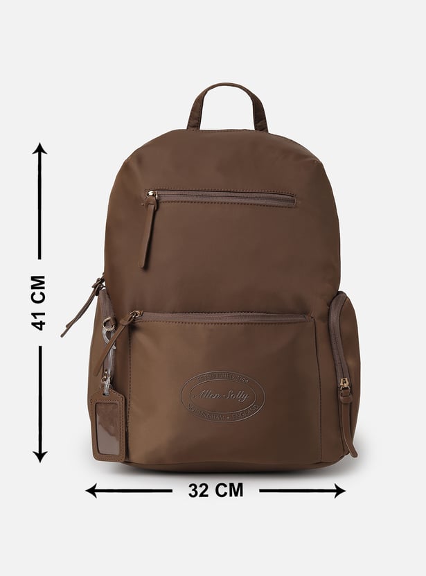 ALLEN SOLLY Multi Compartment Backpack