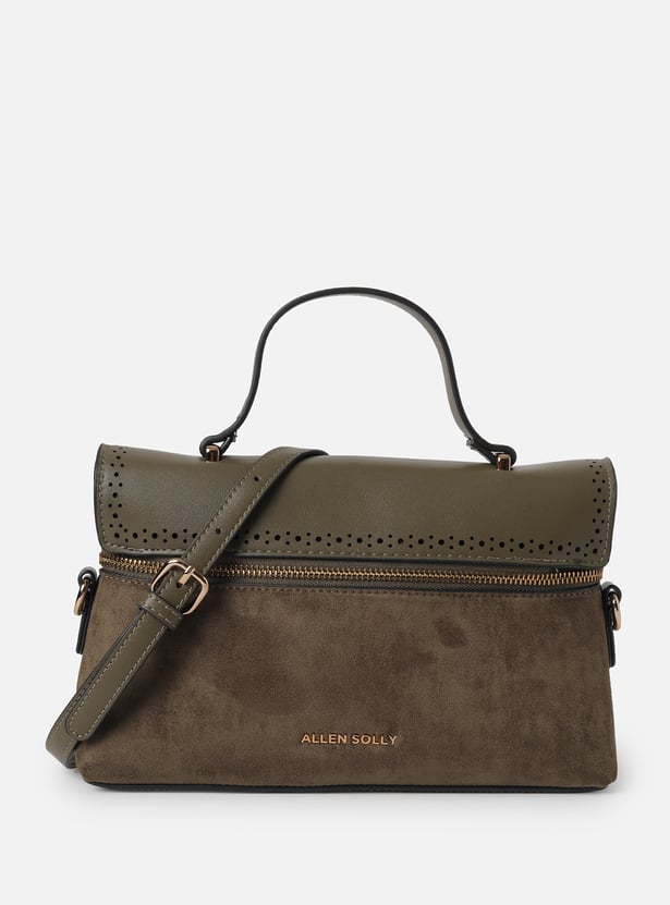 ALLEN SOLLY Solid Handheld Bag