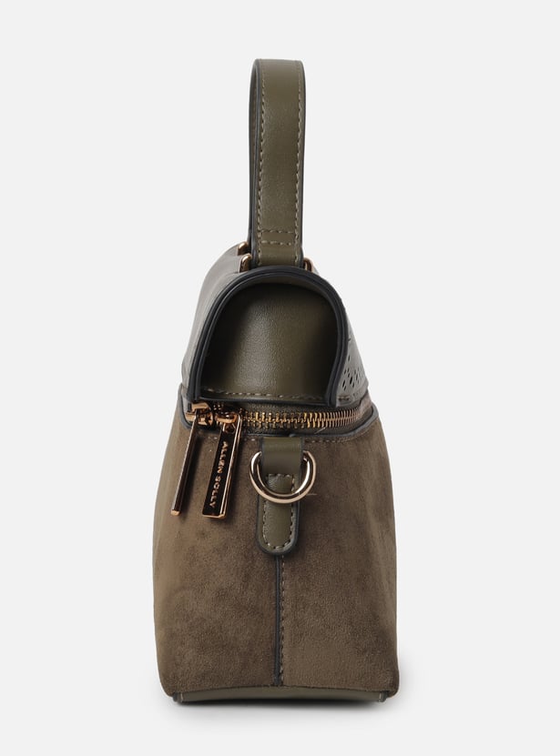 ALLEN SOLLY Solid Handheld Bag