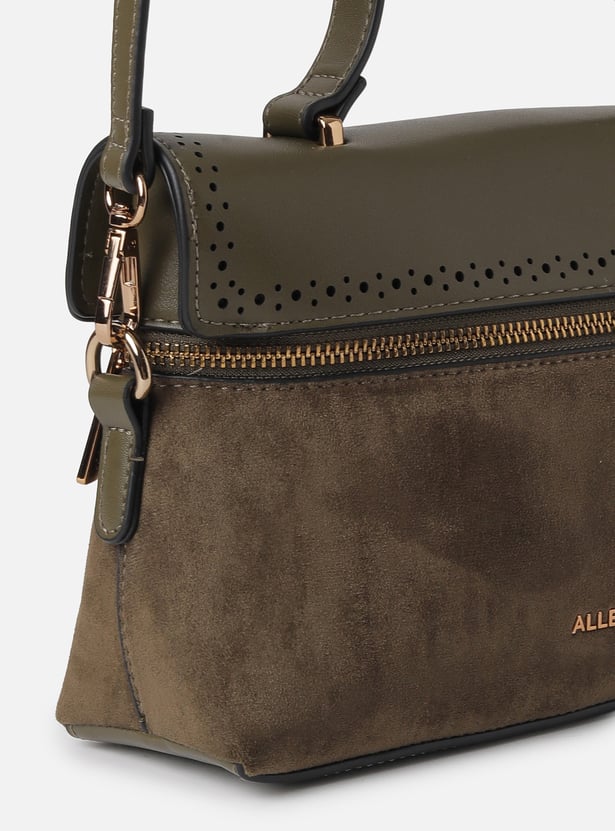 ALLEN SOLLY Solid Handheld Bag
