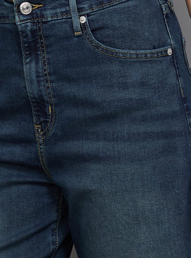 LEVI'S Mid Wash Wide Leg Jeans