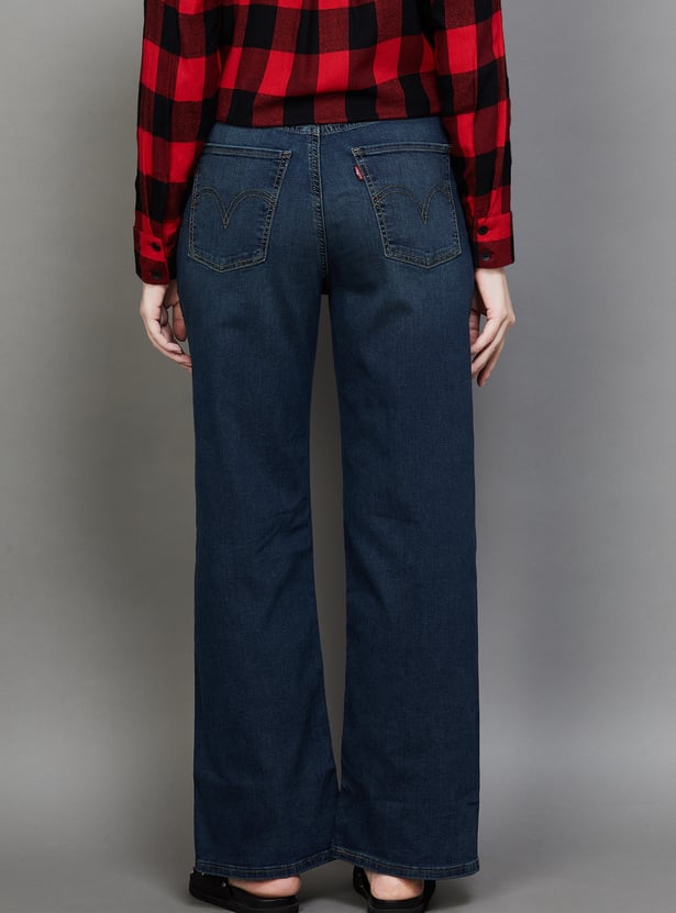 LEVI'S Mid Wash Wide Leg Jeans