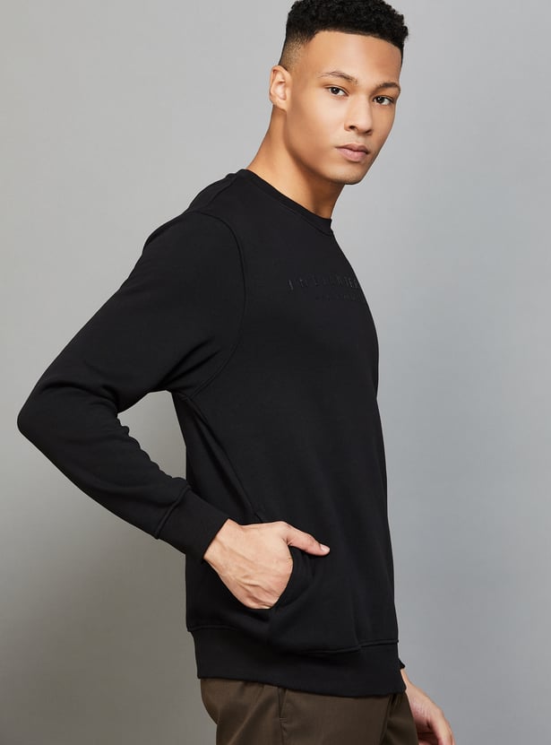 INDIAN TERRAIN Brand Print Sweatshirt