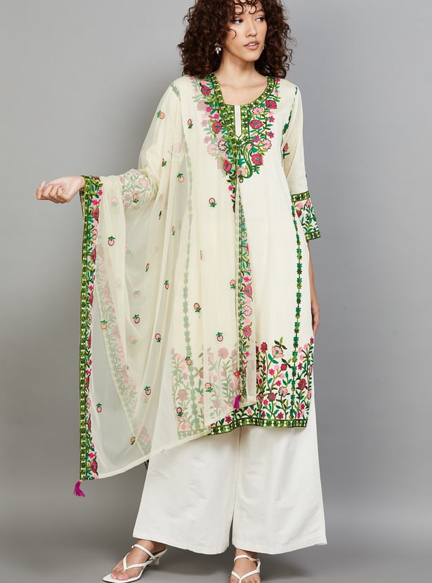 SPAN Embroidered Dupatta