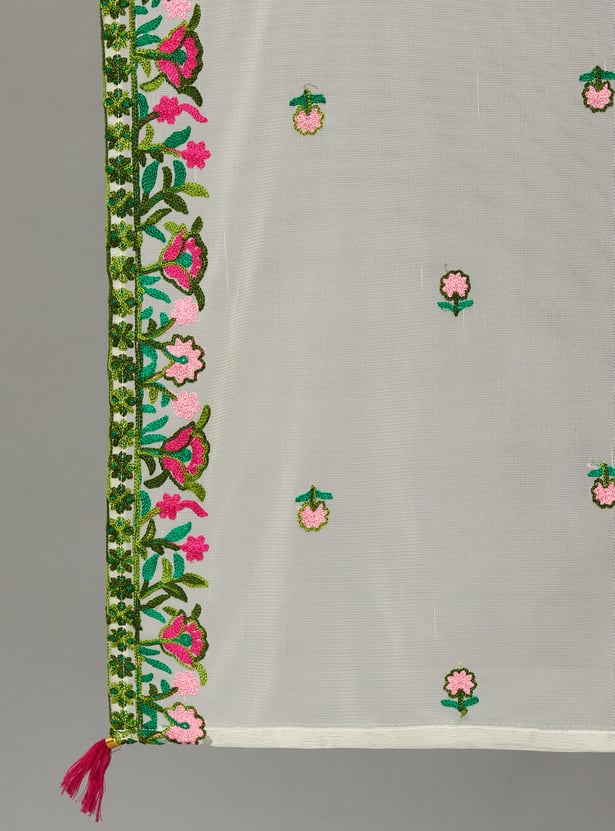 SPAN Embroidered Dupatta