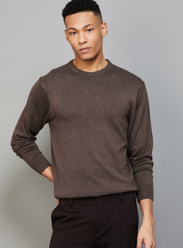 ARROW SPORT Solid Sweater