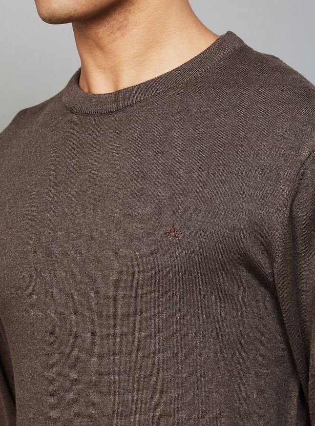 ARROW SPORT Solid Sweater