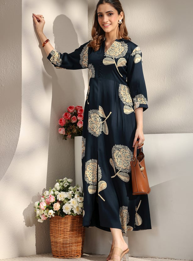 LIBAS Ethnic Motif Maxi Dress