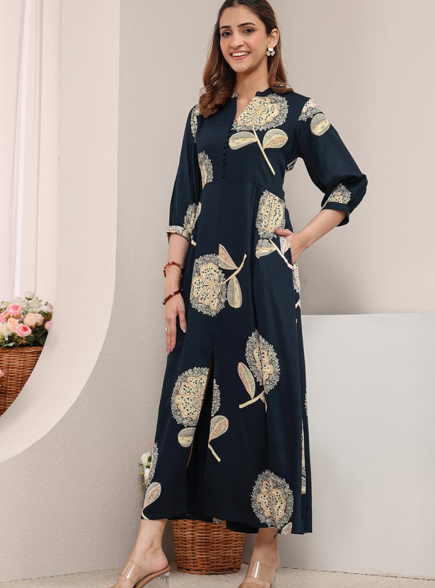 LIBAS Ethnic Motif Maxi Dress