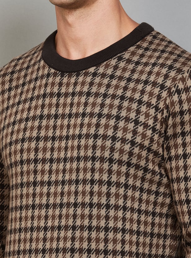 US POLO ASSN Houndstooth Sweater