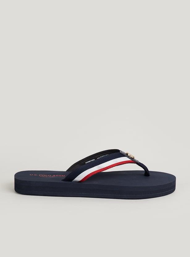 US POLO ASSN Solid Flip Flops