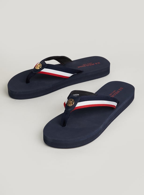 US POLO ASSN Solid Flip Flops