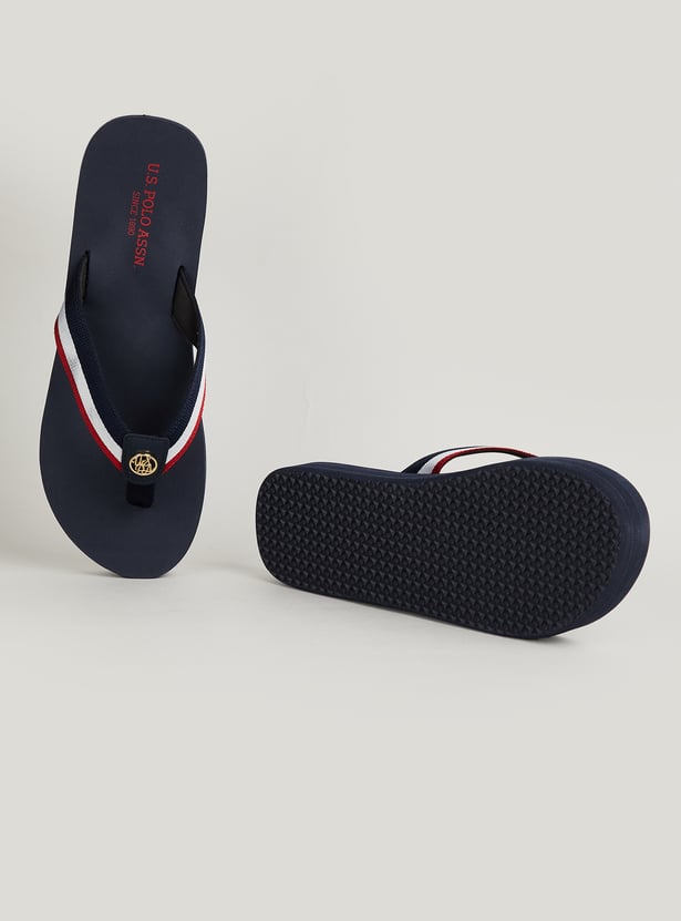 US POLO ASSN Solid Flip Flops