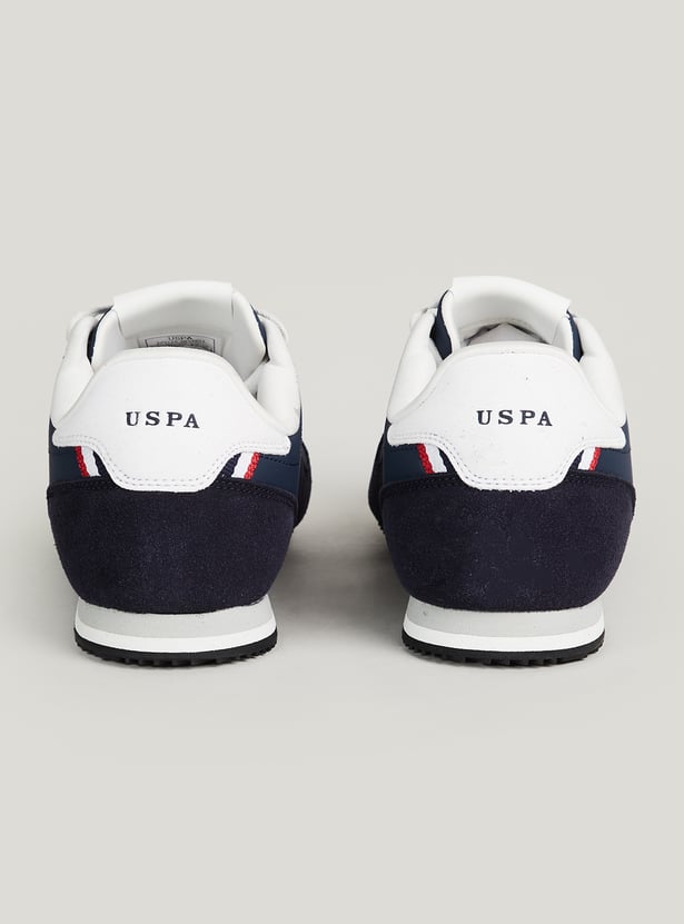 US POLO ASSN Panelled Lace-Up Sneakers