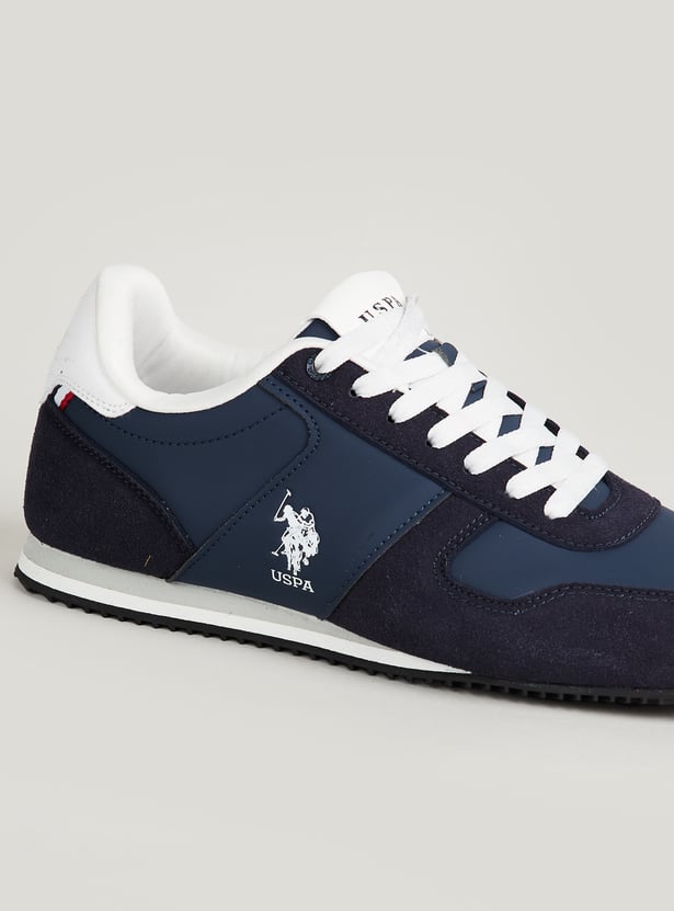 US POLO ASSN Panelled Lace-Up Sneakers