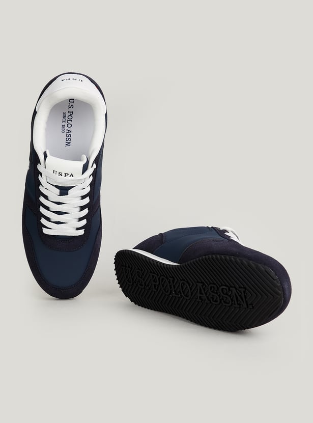 US POLO ASSN Panelled Lace-Up Sneakers