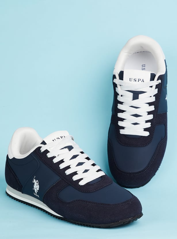 US POLO ASSN Panelled Lace-Up Sneakers