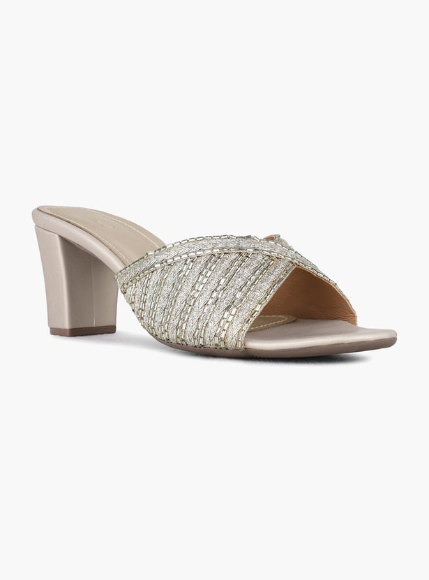 INC.5 Embellished Block Heels