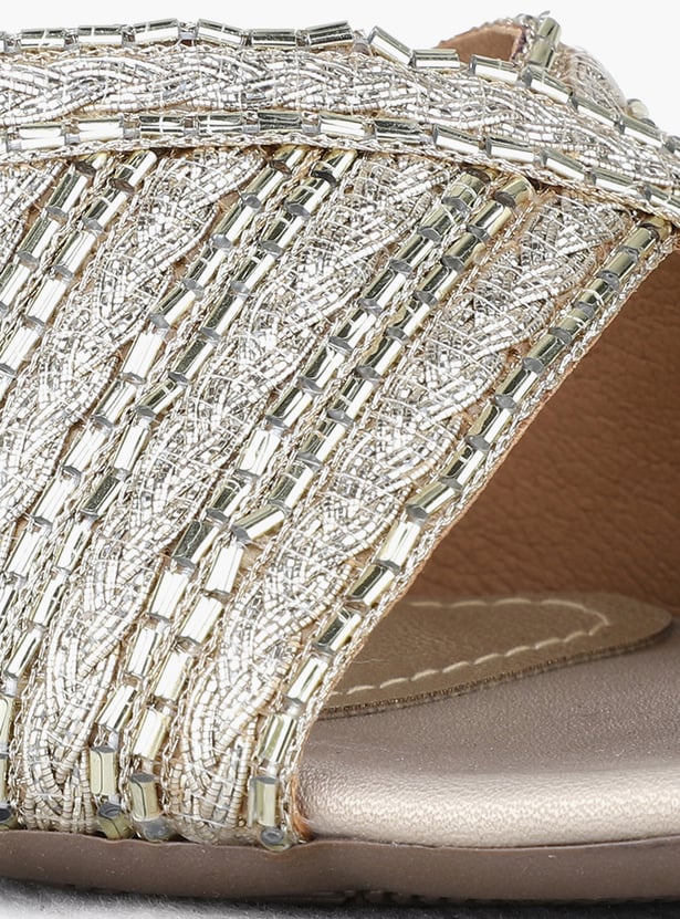 INC.5 Embellished Block Heels