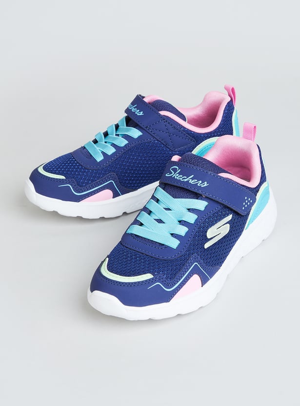 SKECHERS Girls Solid Sneakers