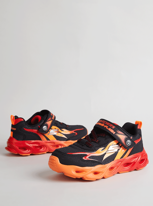 SKECHERS Boys Thermo-Flash Printed Sneakers