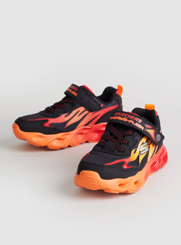 SKECHERS Boys Thermo-Flash Printed Sneakers