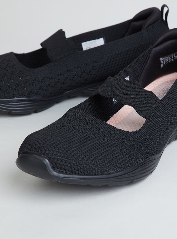 SKECHERS Seager Knit Slip-On Sneakers