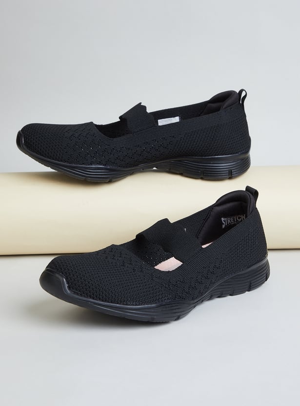 SKECHERS Seager Knit Slip-On Sneakers
