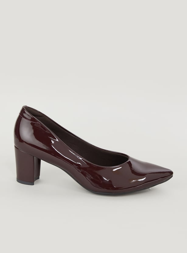 INC.5 Glossy Block Heels