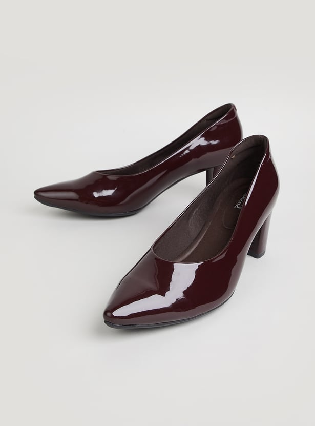 INC.5 Glossy Block Heels