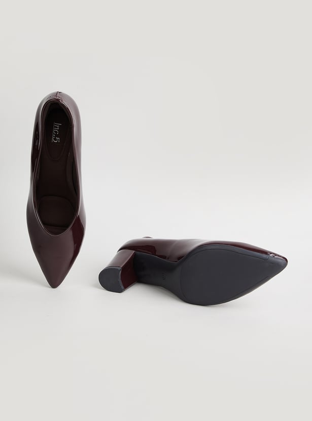 INC.5 Glossy Block Heels