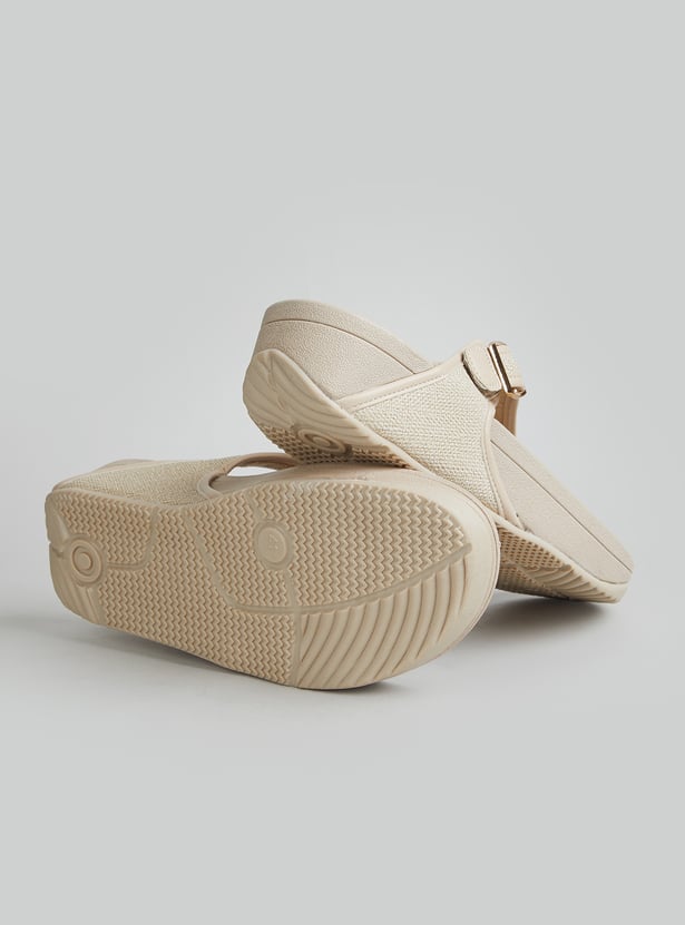 GINGER Solid Thong Strap Flip Flops