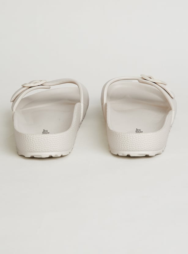 GINGER Solid Buckled Sliders