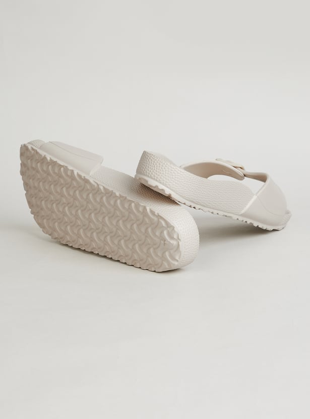 GINGER Solid Buckled Sliders