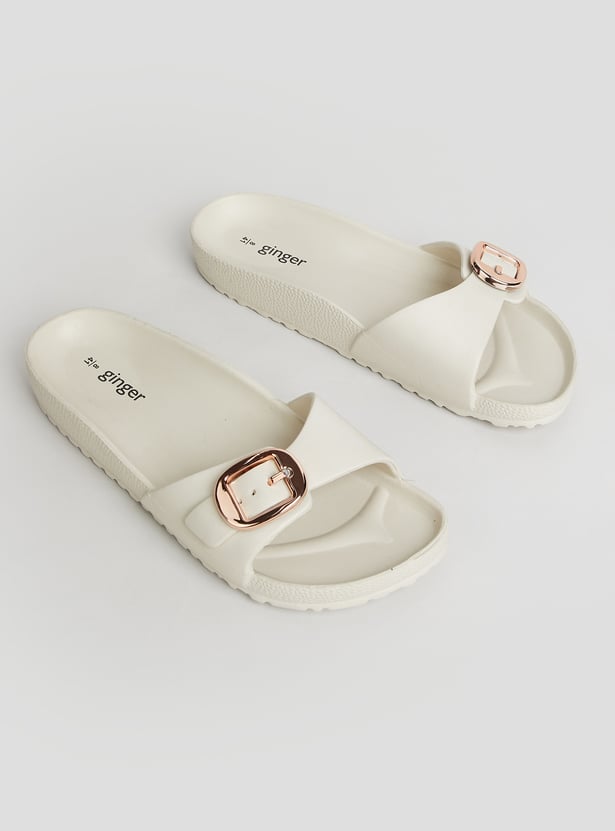 GINGER Buckle Detail Sliders