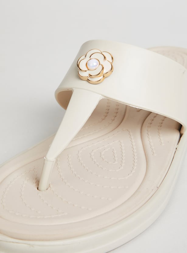 GINGER Metal Accent Sandals