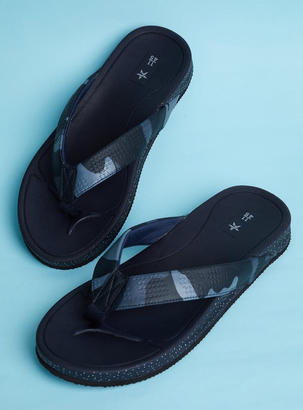 FORCA Casual Camouflage Print Flip Flops