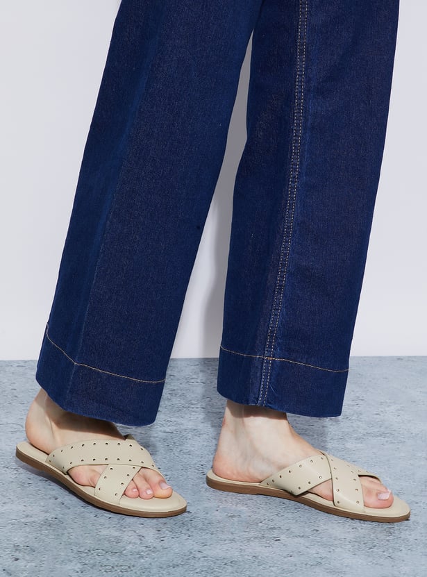 GINGER Textured Flats