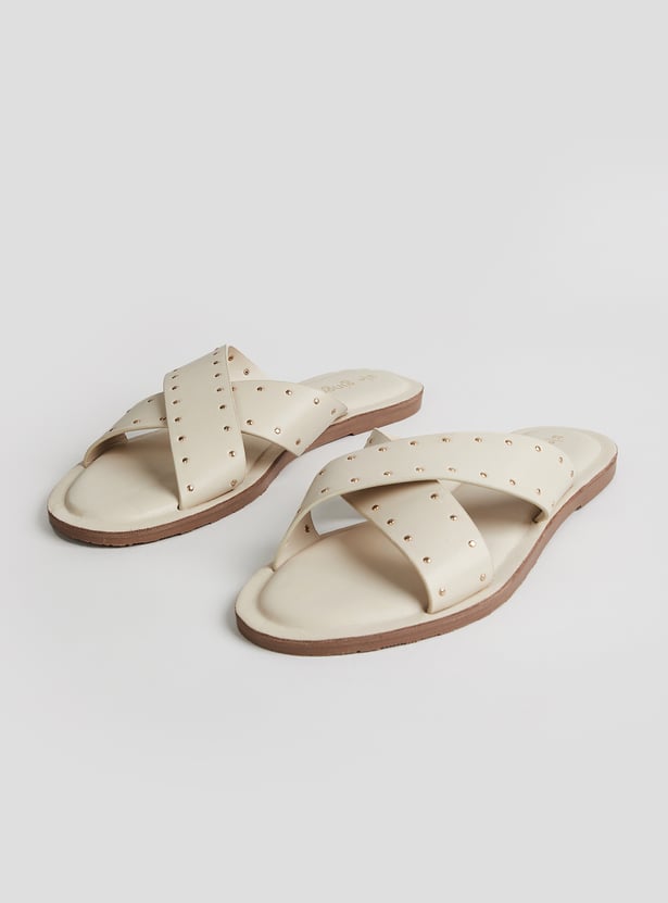 GINGER Textured Flats