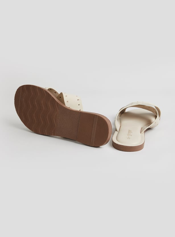 GINGER Textured Flats