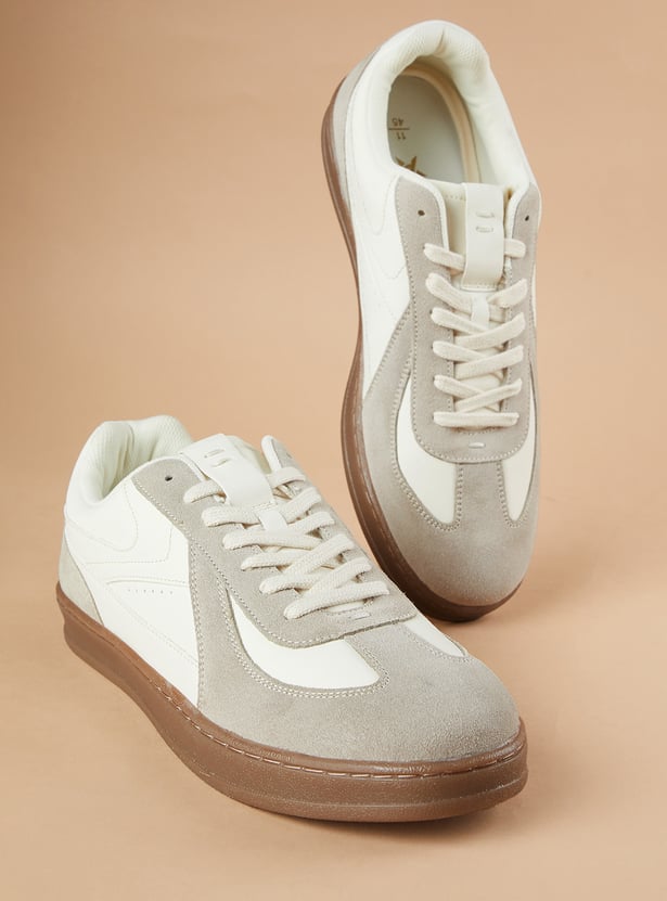 FORCA Solid Lace-Up Shoes