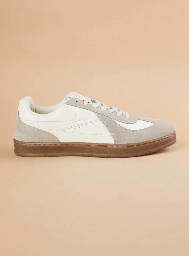 FORCA Solid Lace-Up Shoes