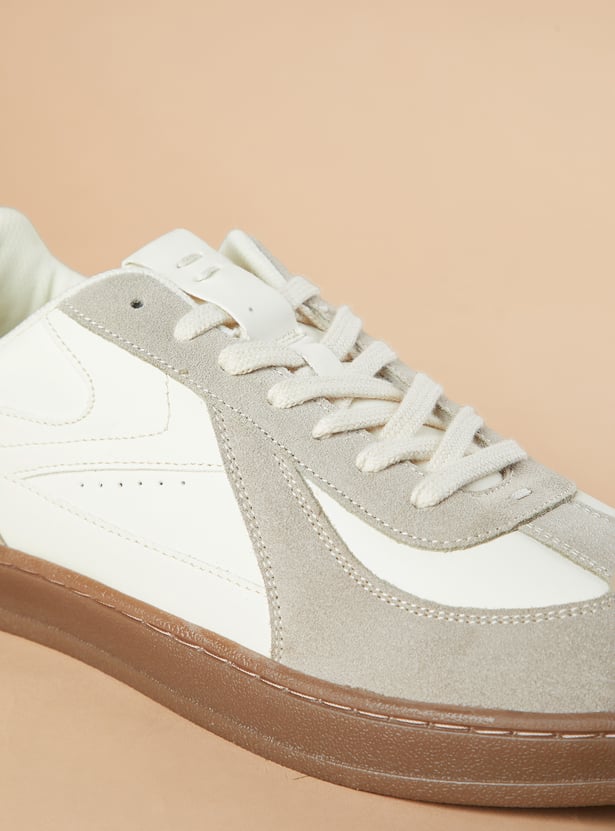 FORCA Solid Lace-Up Shoes